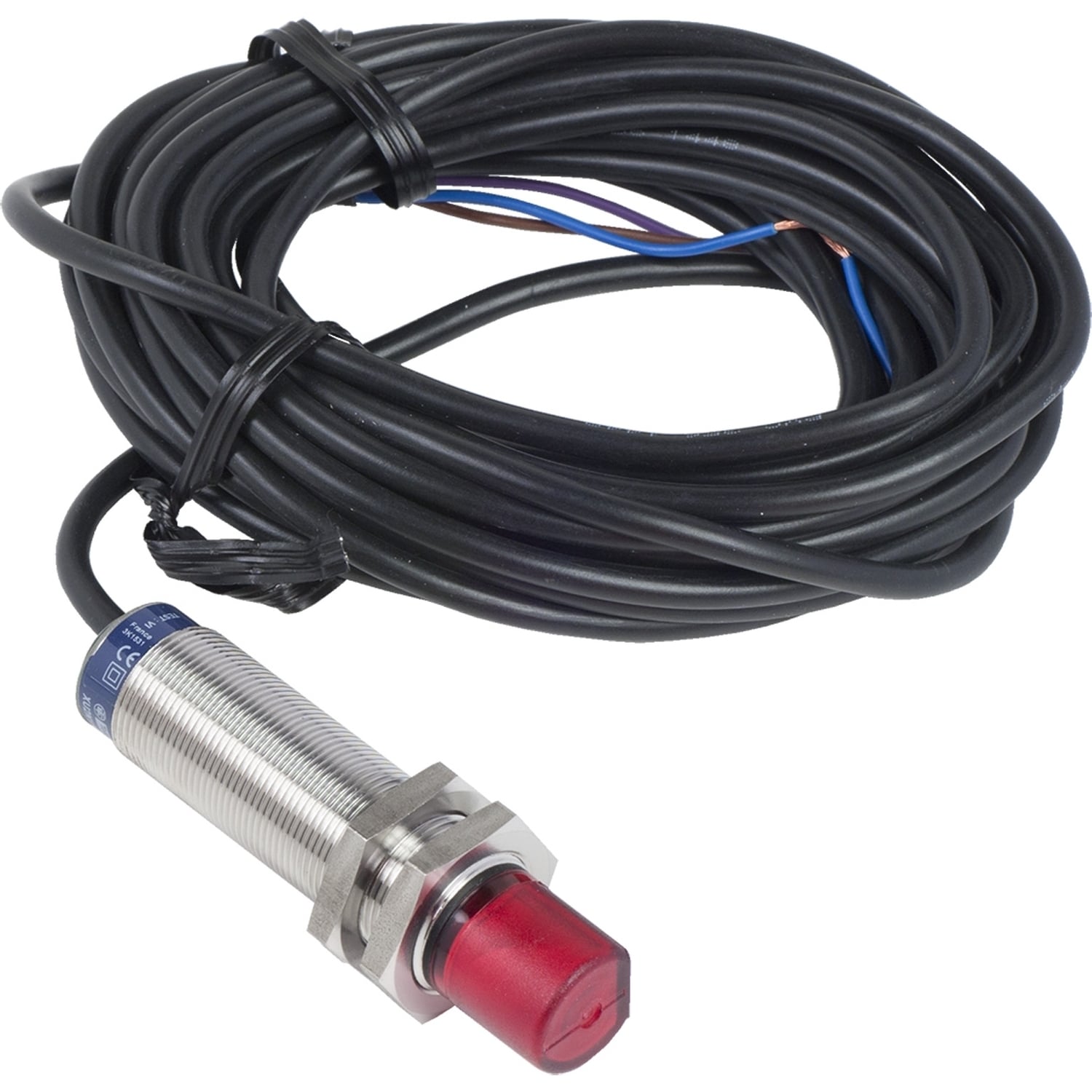 XU2N18KP9AAL5T OsiSense XU XU2 Series Photoelectric Sensor Transmitter, Cylindrical Shape, 15 to 20 m, Infrared Sensing Beam, 1 ms Response, Solid State 1NO-1NC/Programmable Output
