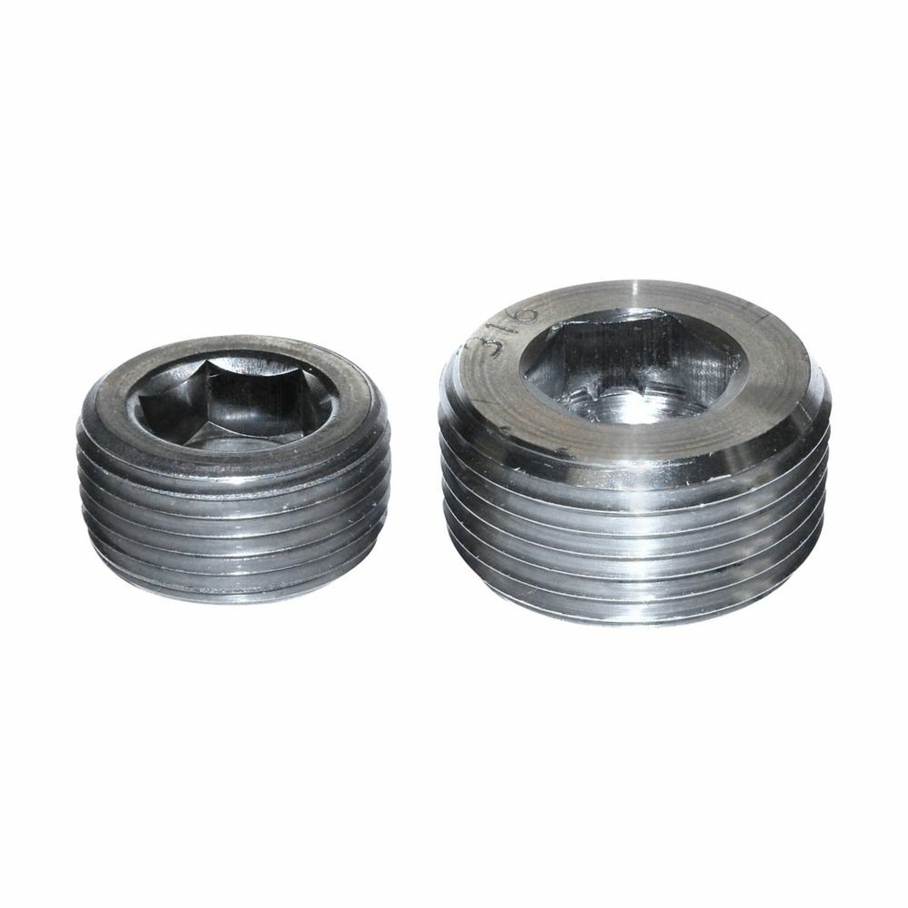 PLG2SS Recessed Hex Head Conduit Hub Plug, 3/4 in, For Use With Threaded IMC/Rigid Conduit Hub, 316 Stainless Steel