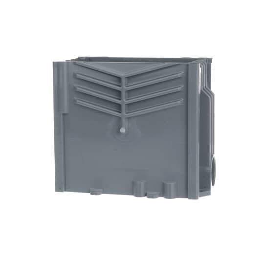 E976RFB Carlon Drop-In Multi-Gang Non-Metallic Floor Box With Knockout, 97.4 cu-in Capacity, 1 Gangs, 1 Outlets, 3-1/4 in W x 6 in D x 5-1/2 in H