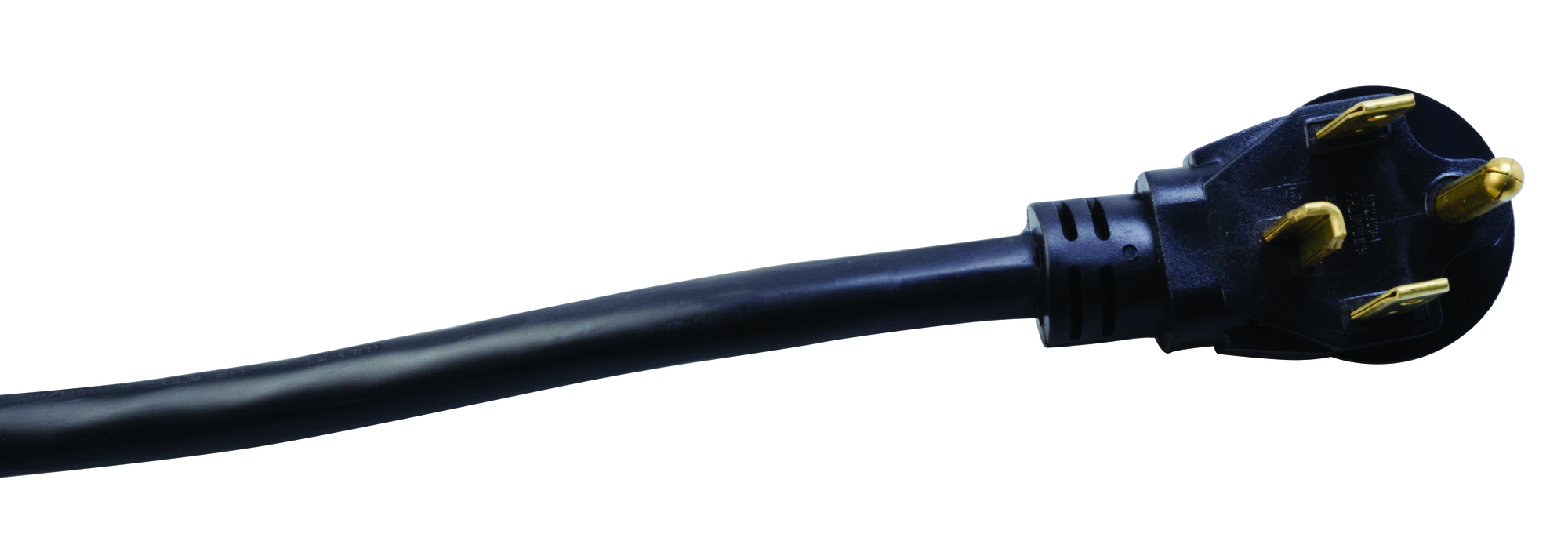 6ft SRDT Round Replacement Dryer Cord, 10/4, 30 Amp, Black