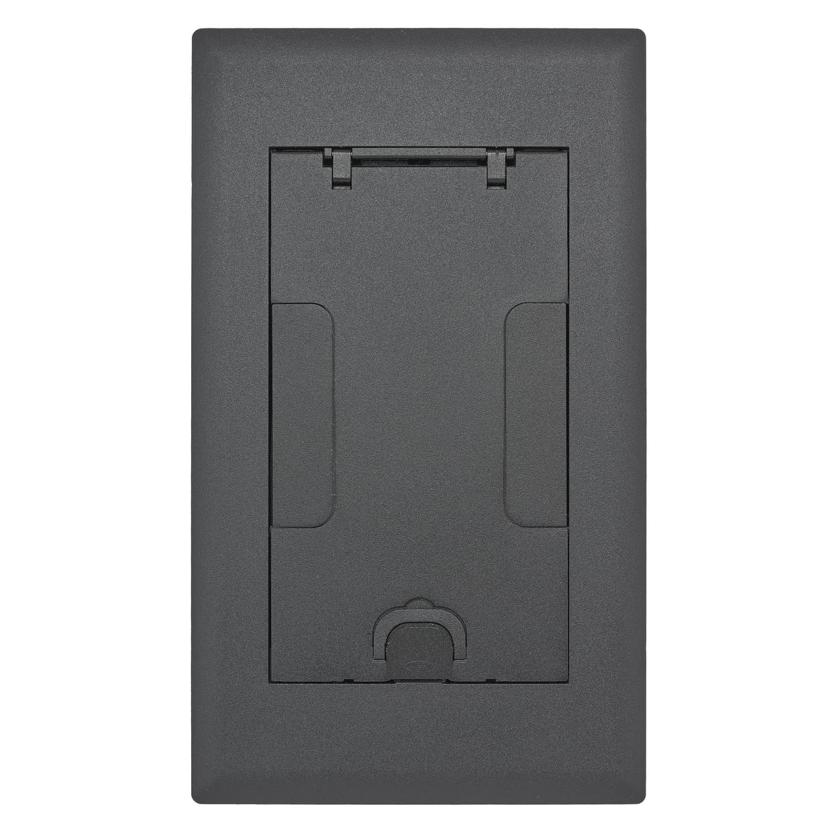 2GAFBCVRBK AFB Floor Box Cover, 15 in L x 8-3/4 in W, Cast Aluminum