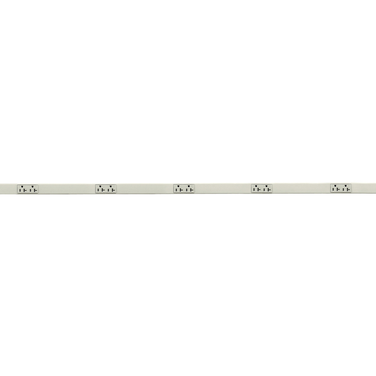 HBL24GBA512IV 1-Phase Standard Pre-Wired Raceway, 5 ft L x 1-1/2 in W x 1 in H, Steel