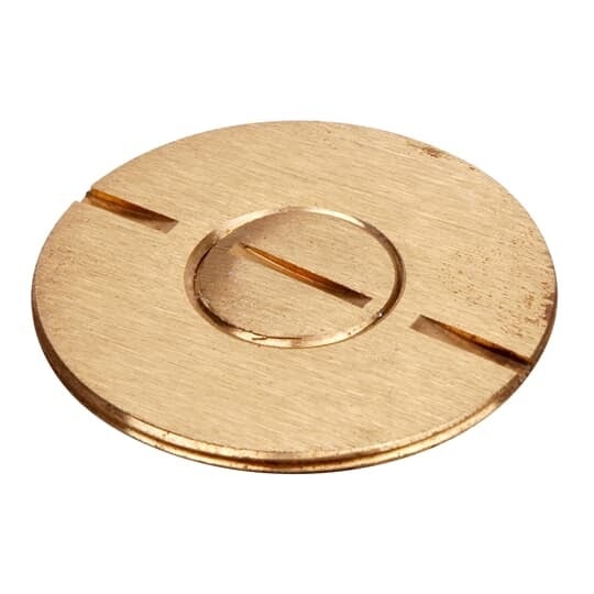 698-AL Steel City Flush Service Floor Plate Plug Insert, Aluminum