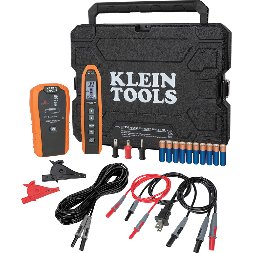 ET450 Circuit Tracer Kit, LCD with Back Light Display, ABS and Electronic Components