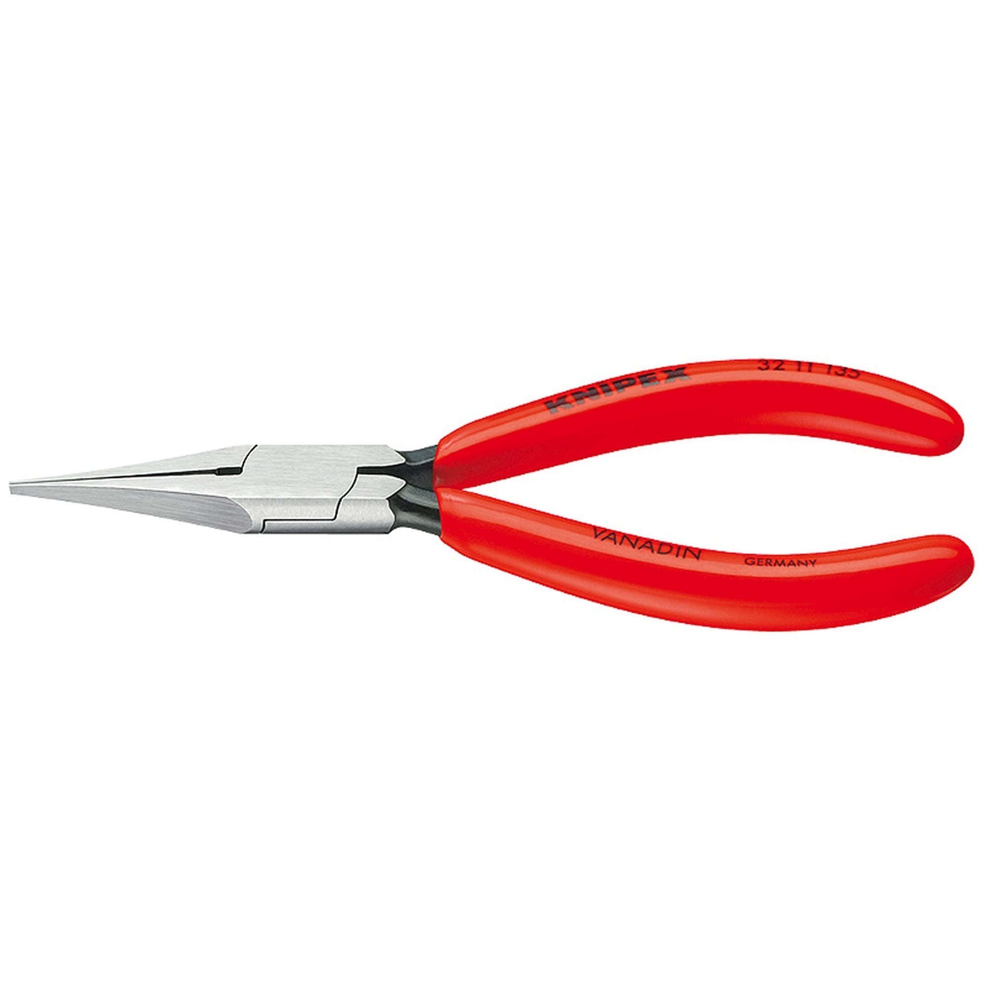 Long Nose Relay Adjusting Pliers, 5 1/4 in., Plastic Coating