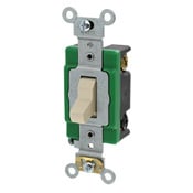 3033-2I 3-Way Self-Grounding Toggle Switch, 120/277 V AC, 30 A, 2 hp Power Rating