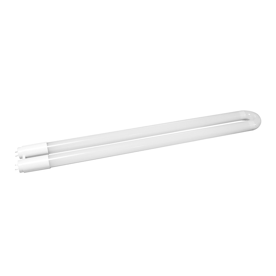 T8-13-U1G-840-SD-HYB Type A Plug and Play/B Dimmable Double End Hybrid LED U-Bent Tube, 13 W, G13 Lamp, T8 Linear Shape, 2000 Lumens