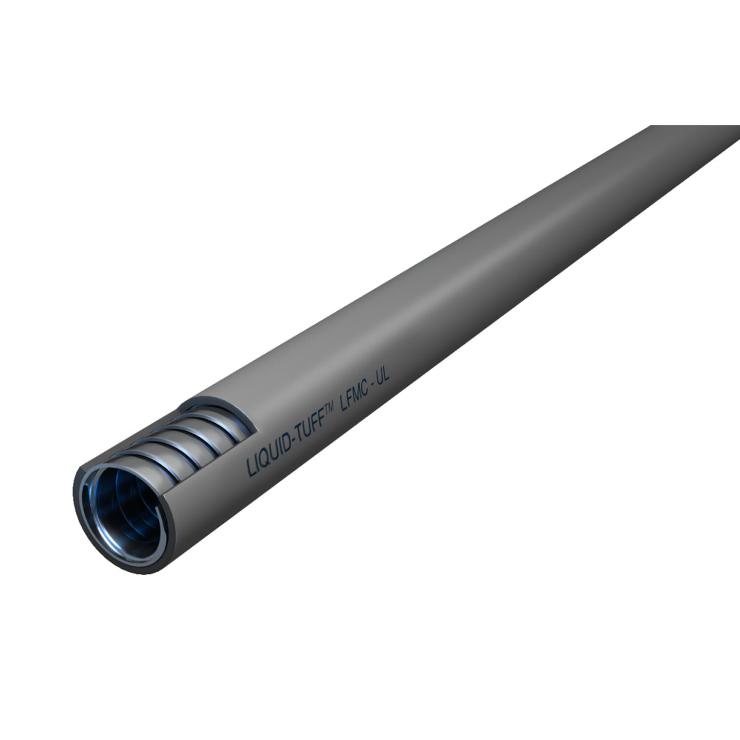 6203-66-00 Liquid-Tuff 6200 Liquid Tight Flexible Metal Conduit, 3/4 in Trade, 0.82 to 0.84 in ID x 1.03 to 1.05 in OD, 2000 ft Reel L, Low Carbon Steel