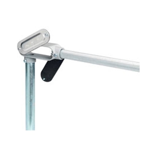 LLR-43 Bridgeport 5 Series Type LL/LR Combination Conduit Body With Cover, Gasket, 1 in Hub, Form 85 Form, 15 cu-in Capacity, Die Cast Aluminum