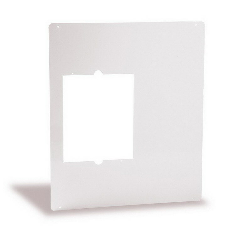 Cadet Adapter Plate for Com-Pak Electric Wall Heater, White