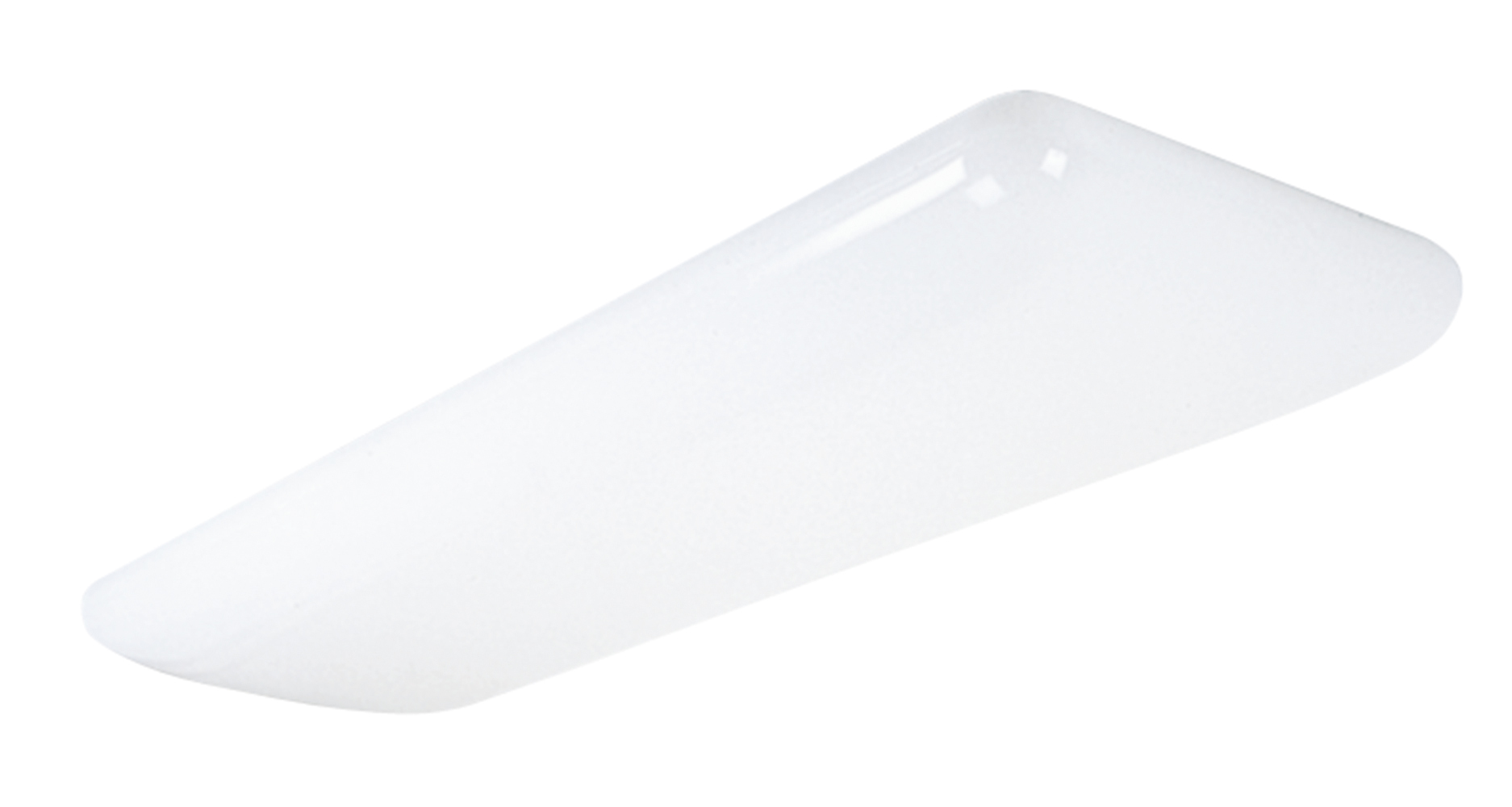 D15PUFF Replacement Lighting Diffuser, 4 ft, Plastic, Fixture Mounting
