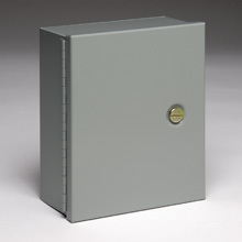 N1010PP Flat Perforated Enclosure Panel, 8-1/4 in W x 8-1/4 in H, Steel, White