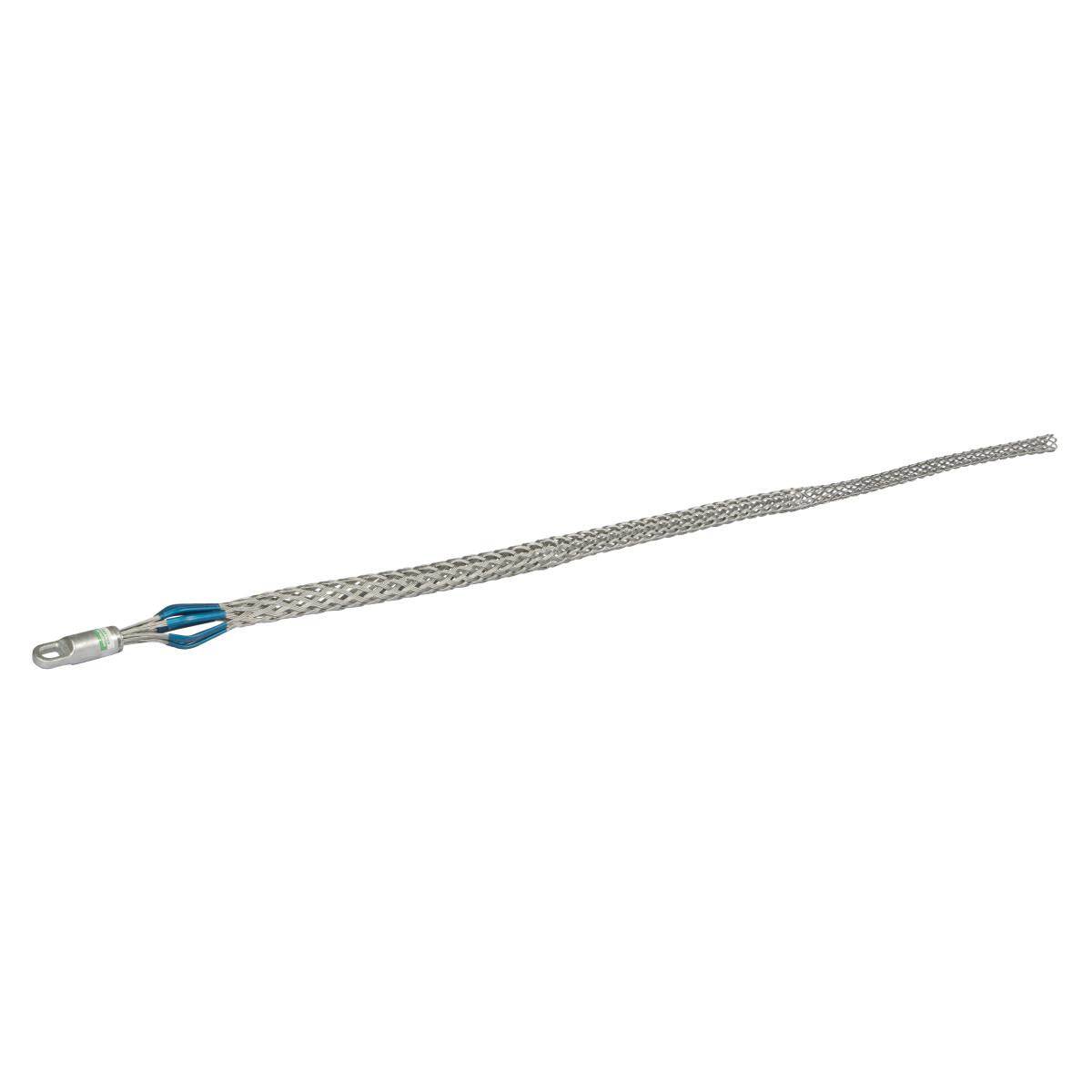 30486 Basket Type Multiple Strength Cable Pulling Grip, 1.75 to 2.24 in Cable, 70 in L Mesh, 1-7/8 in Dia Eye, 9600 lb Load, Galvanized Steel