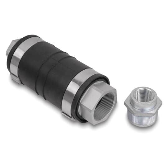 XD010-TB T&B Expansion/Deflection Coupling, 4 in, For Use With Rigid Conduits, Ductile Cast Iron, Electro-Zinc Plated