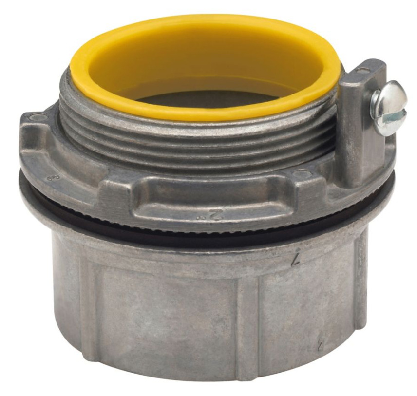 CHG8 Threaded Grounded Hub, 3 in, For Use With IMC/Rigid Conduit, Zinc, Natural