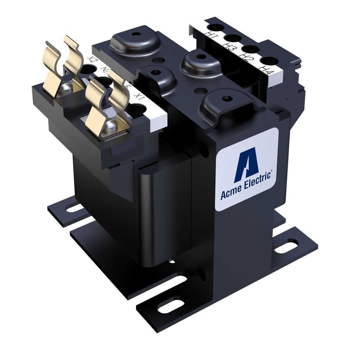 TB750N008F0 TB Encapsulated Industrial Control Transformer, 240 x 480 V AC Primary, 120 VAC Secondary, 0.75 kVA Power Rating, 50/60 Hz