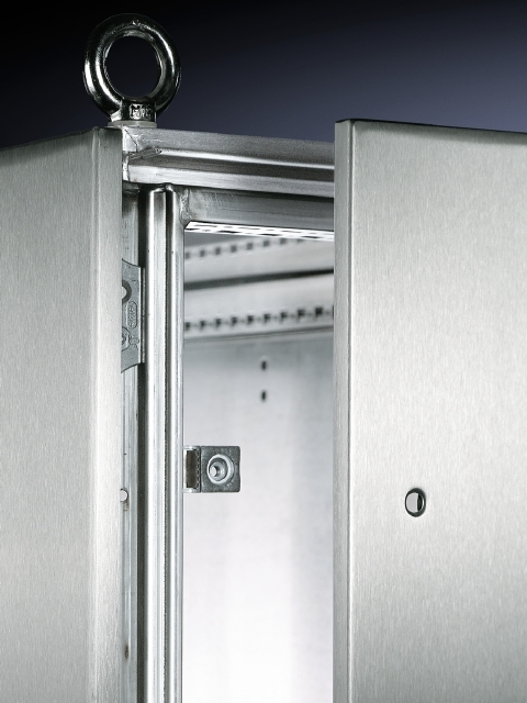 9977480 Side Panel, 2000 mm H 500 mm D, For Use With TS Series NEMA 4X, IP66 Enclosure, 316L Stainless Steel