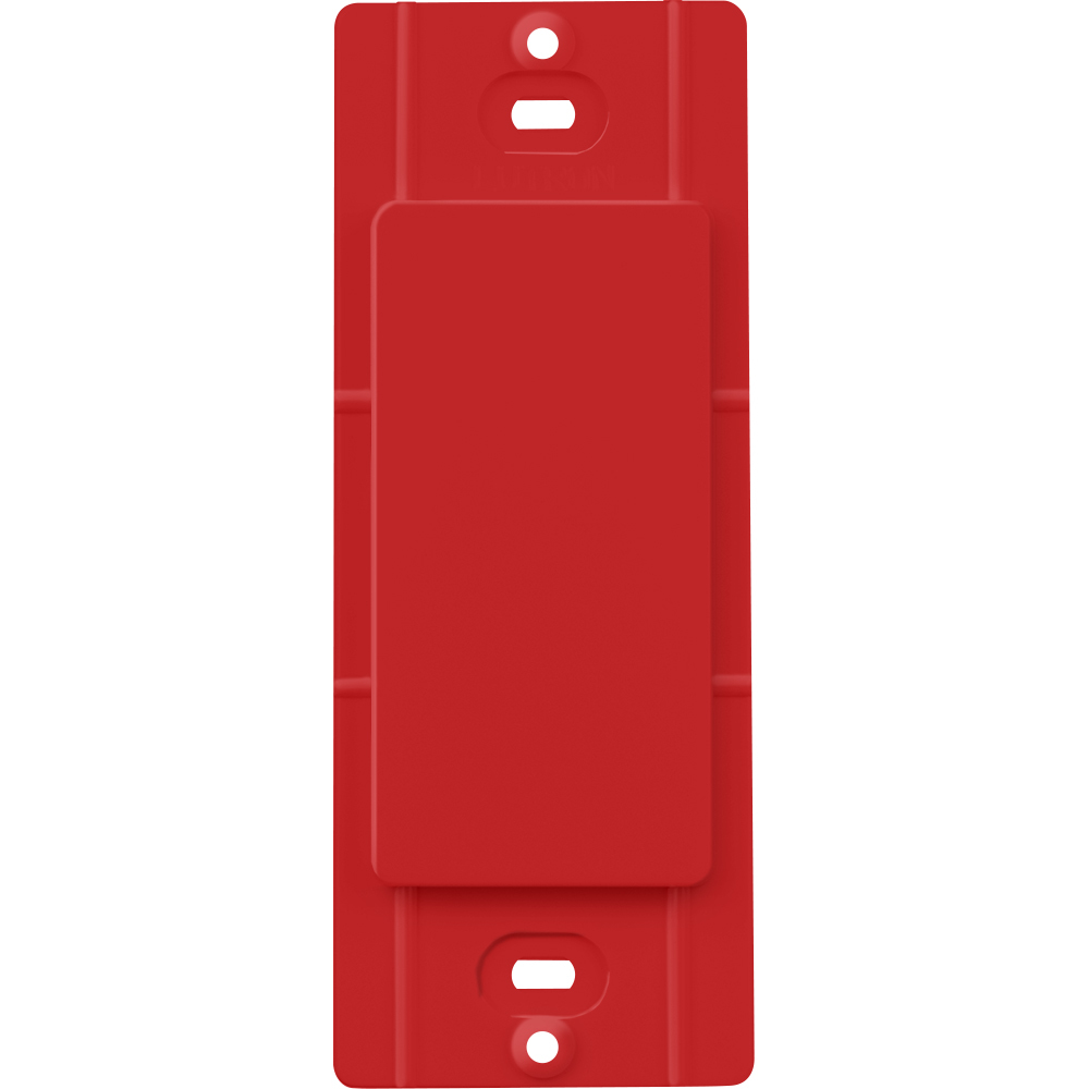 SC-BI-SR Blank Insert for Claro Wall Plates, Fits Decorator-Style Openings, Signal Red