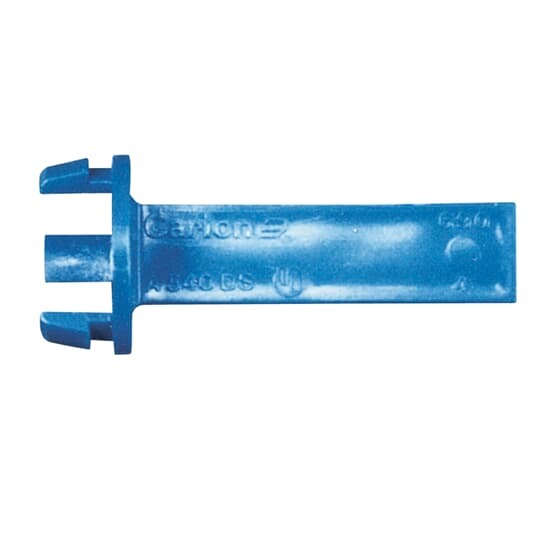 A540DS Carlon Box Support, 2 in L x 1/2 in W, PVC, Blue