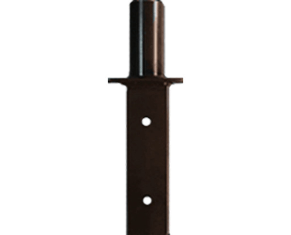 BAD5 Pole Adapter, For Use With 2-3/8 in Tenon to 5 in Square Pole, Bronze