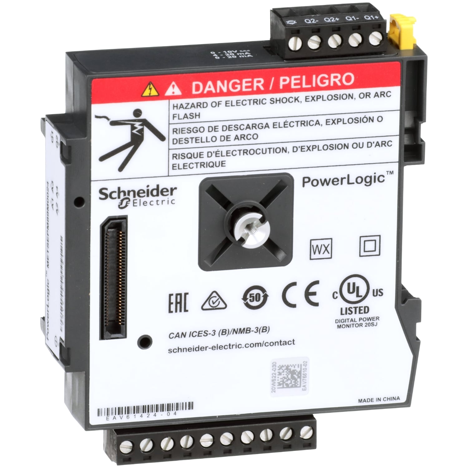 METSEPM89M0024 Input/Output Module, 4-Analog Input, 2-Analog Output