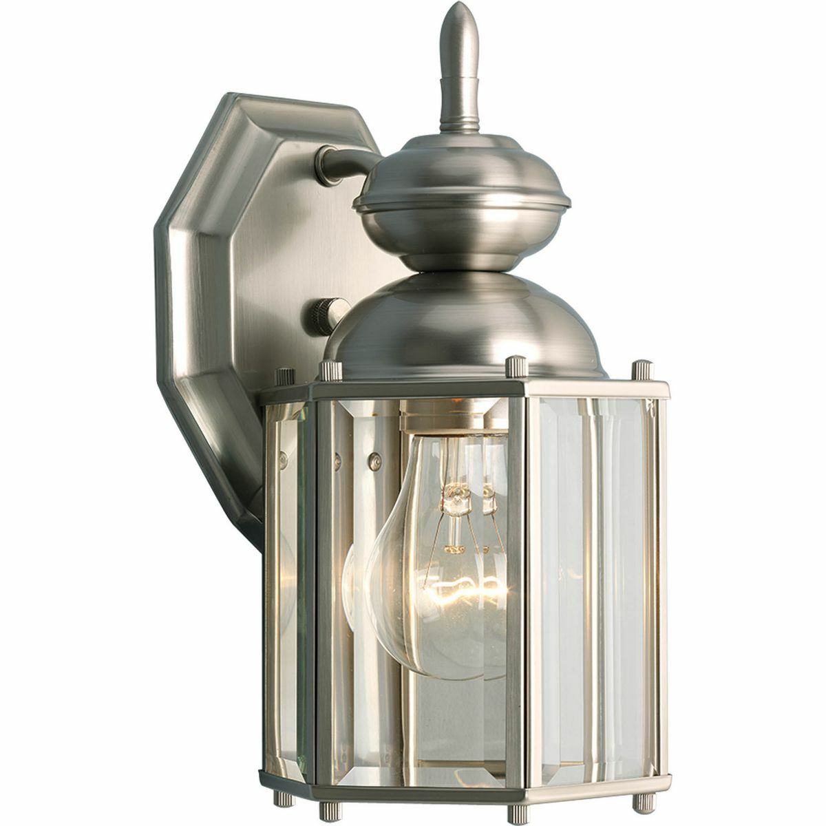 P5756-09 BrassGUARD Classic/New Traditional Wall Lantern, 100 W, E26 Incandescent Lamp