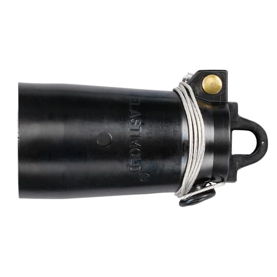 160DRG Elastimold Insulated Loadbreak Protective Cap With 14 AWG Ground Lead Wire, 15 kV, 200 A, For Use With 15 kV Class, 200 A Loadbreak System, 14 AWG Ground Lead Wire, 90 deg C, EPDM Rubber