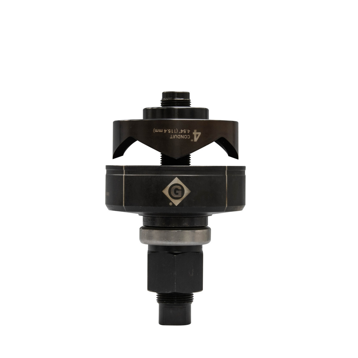 K3BB-4 Manual Round Knockout Set, For Use With Manual Ball Bearing Tool, 4 in Conduit/Pipe