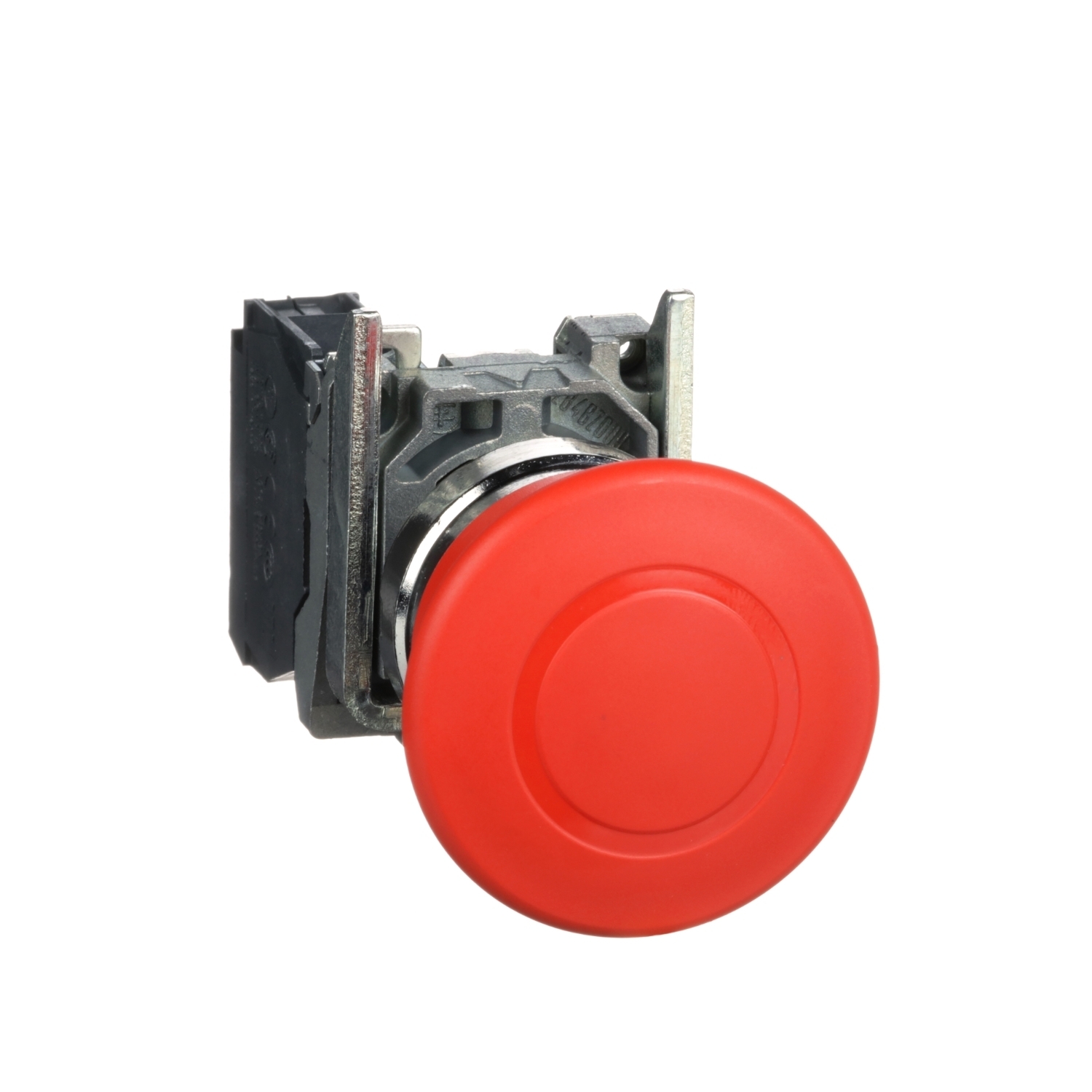 XB4BT842 Harmony Emergency Stop Non-Illuminated Switch, 22 mm, 1NC Contact, Slow Break Contact, Mushroom Head Operator, Red