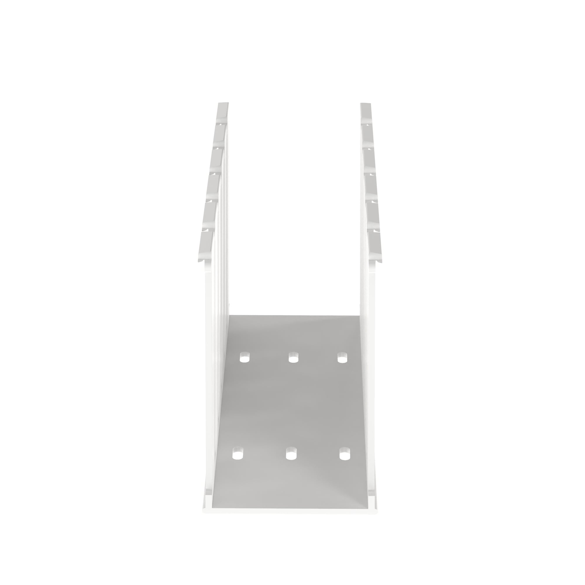 NE3X5WH6 Panduct Type NE Base Wiring Duct, 0.38 in Wide Slot Slot, 3.14 in W x 5 in D, PPO