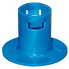 ENT Vertical Stub Down Transition Adapter Female ENT to Female NPSC, Size 3/4 Inch, Material Blue Termoplastic