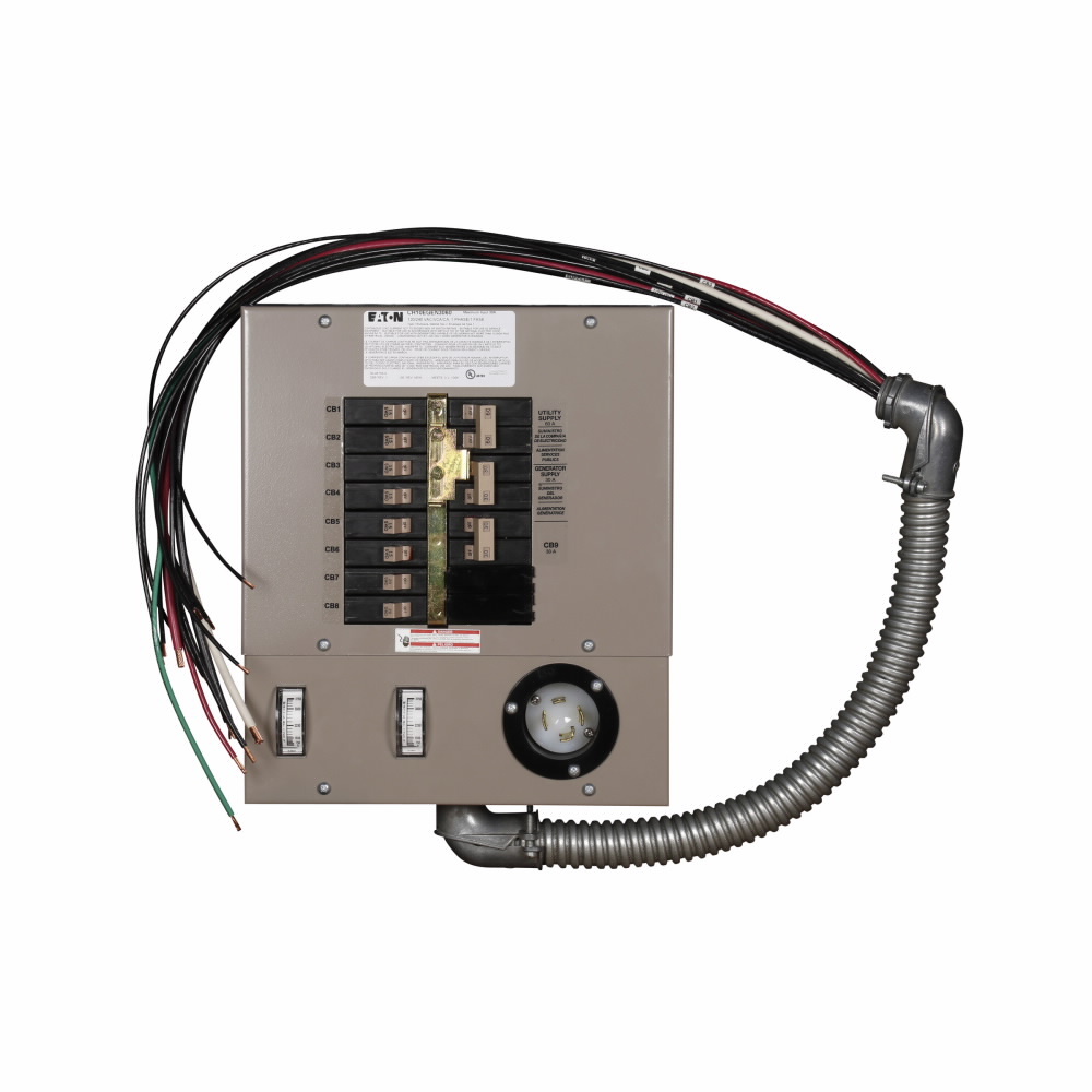 CH10EGEN3060 Emergency Generator Panel, 13 in L x 11.2 in W x 4.4 in D, 120/240 VAC