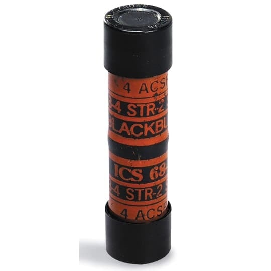 ICS66-1 Blackburn Insulated Service Entrance Splice, 8 to 2 AWG ACSR/Solid/Stranded Conductor, Die Code: 5/8, 2-25/32 in L, Aluminum