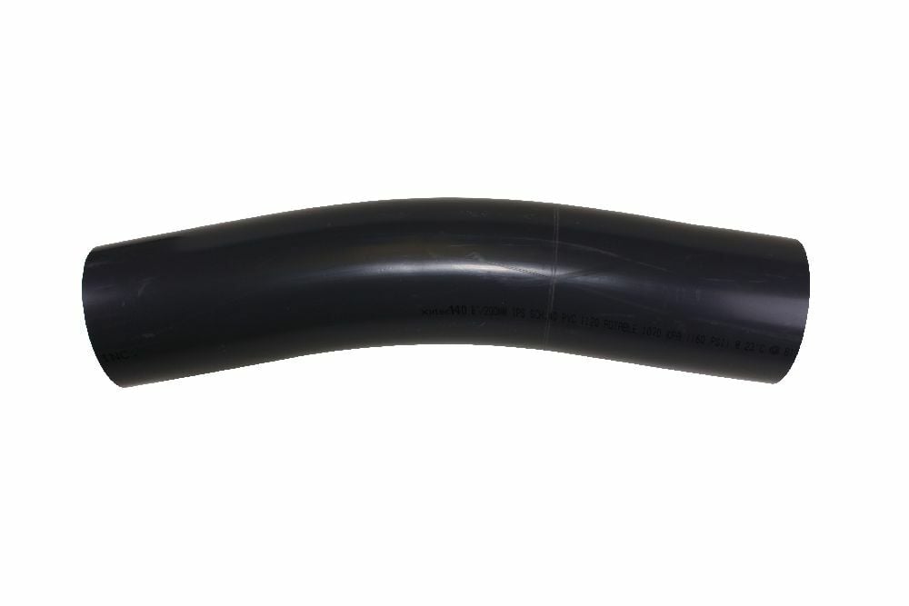 68081 Plain End Special Radius Conduit Elbow, 8 in Trade, 22-1/2 deg