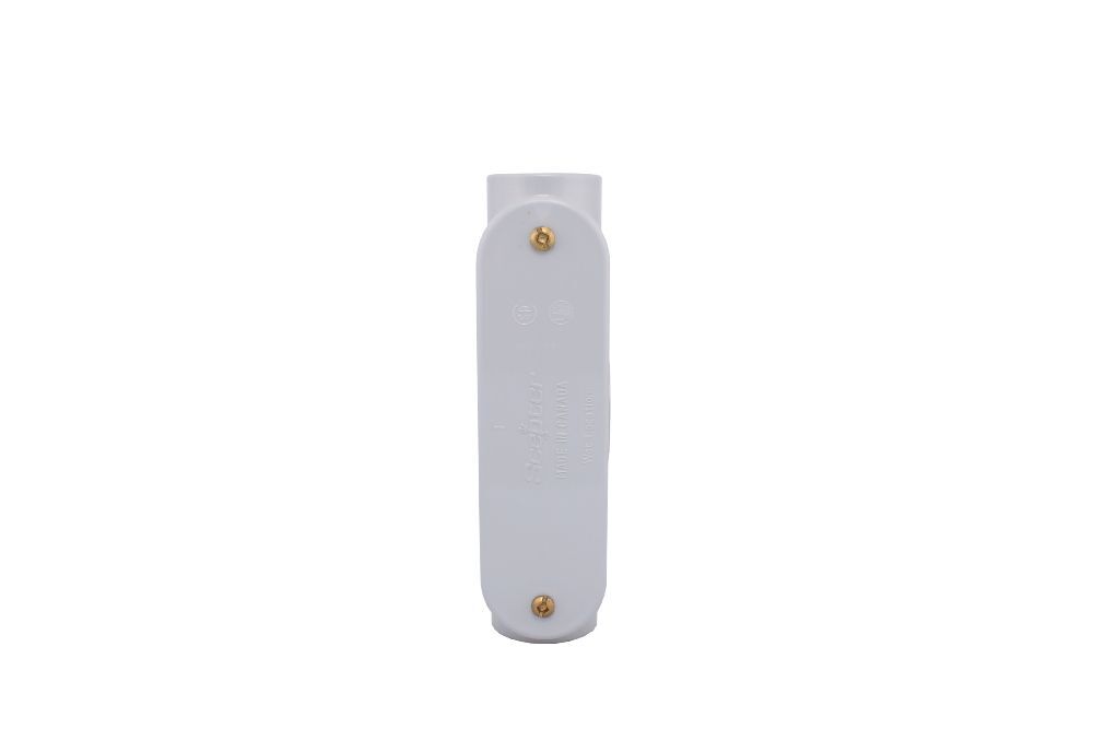 077505 Scepter Type-C Conduit Body, 1-1/2 in Hub, PVC