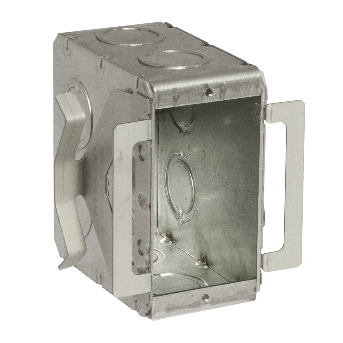 695B Non-Gangable Masonry Box, Steel, 22.5 cu-in Capacity, 1 Gangs, 1 Outlets, 10 Knockouts