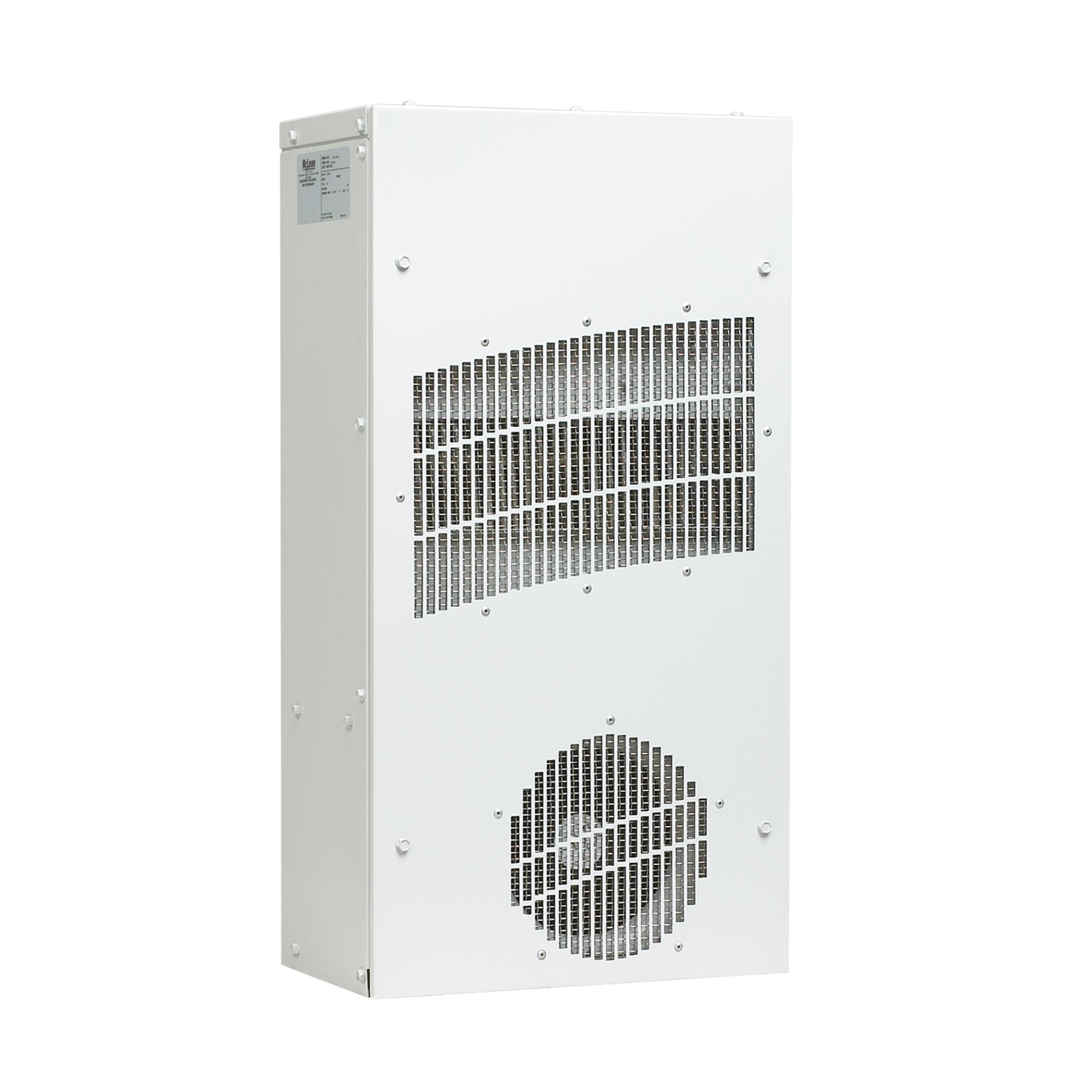TX231416100 ClimaGuard MCLHE Outdoor Heat Exchanger, 115 V AC, 0.6 A, 69 W Power Rating, NEMA 3R/4/12 Enclosure, 69 cfm Air Flow