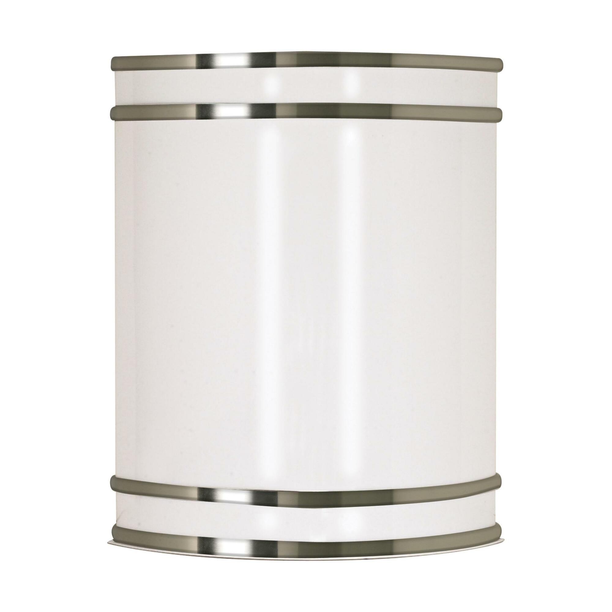 62-1645 Nuvo Wall Sconce, (1) Lamps, 120 V, Brushed Nickel Housing