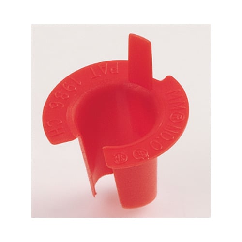 1003 Bridgeport Anti-Short Conduit Bushing, 10 AWG, 8 AWG, 1 AWG AC Cable, 3 in Trade, Plastic, Plain