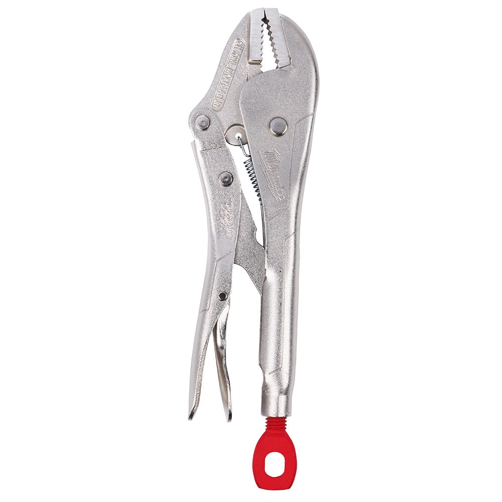 48-22-3507 Torque Lock 1-Handed Lever Locking Plier, 1-3/4 in Nominal, 19/64 in L x 5/8 in W x 5/8 in THK Alloy Steel Straight Jaw, 7 in OAL