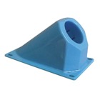 ENT 45 Degree Vertical Stub Down, Size 3/4 Inch, Material Blue Thermoplastic