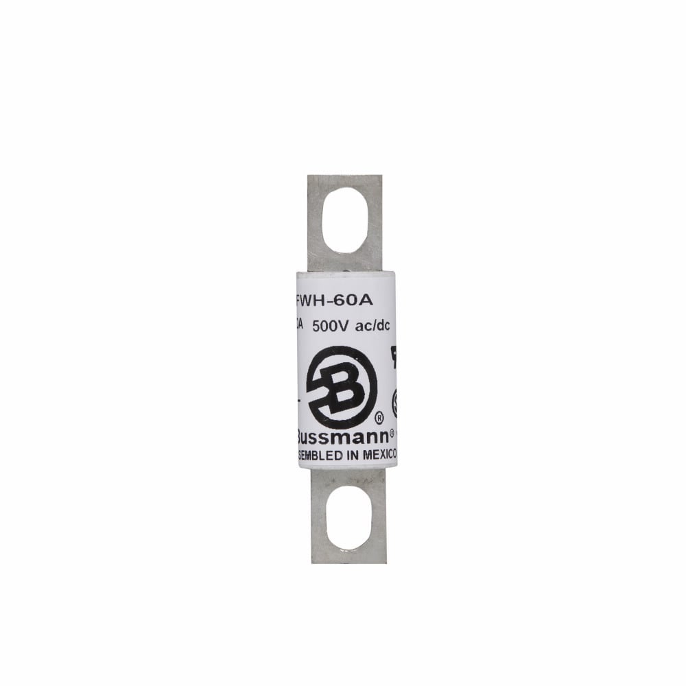 FWH-35A North American Style High Speed Fuse, 35 A, 1000 V AC/800 V DC, 50/200 kAIC Interrupt, Cartridge Body
