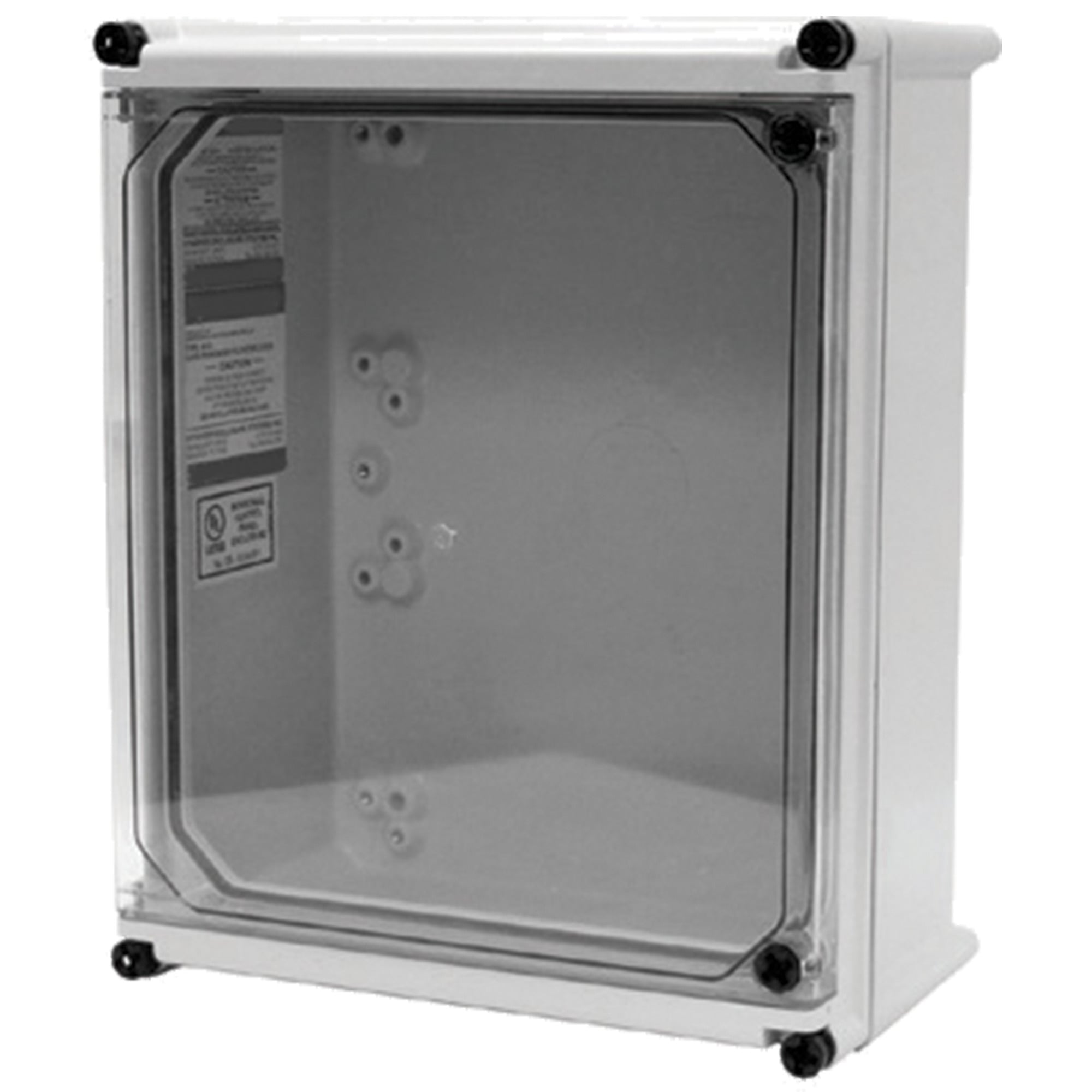 A61-2412CT APO Enclosure, x 11.89 in W x 6.93 in D x 23.74 in H, NEMA Type 3, Type 3R, Type 4, Type 4X, Type 12, Type 13/IP67/IK10 NEMA Rating, Fiberglass