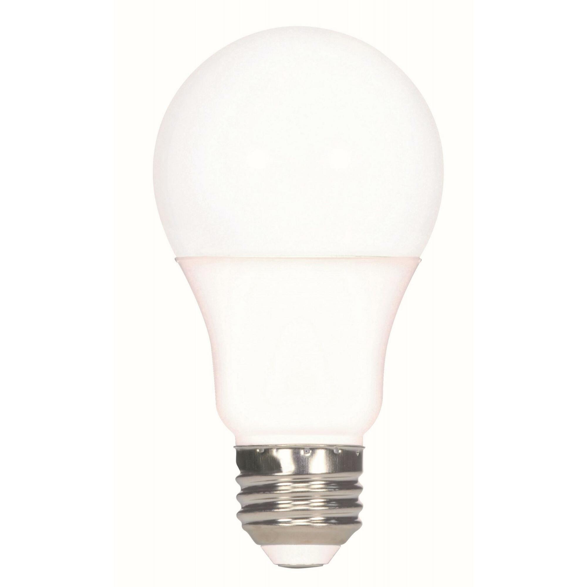 S25012 Light Bulb, 9.2 W, 60 W Incandescent Equivalent, E26 Lamp Base, A19 Shape, 800 Lumens