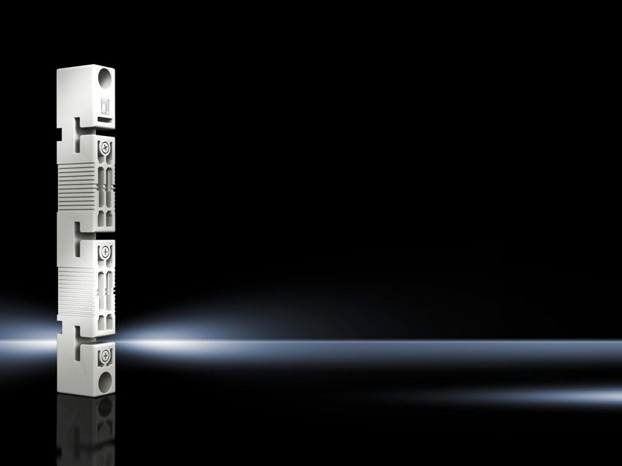 9341050 Busbar Support PLS, 1000 V AC, 1500 V DC, 3-Pole, 3-Phase, 60 mm Centre-to-Centre Spacing, For Use With Type PLS 800 Busbar, Polyamide, Pale Gray