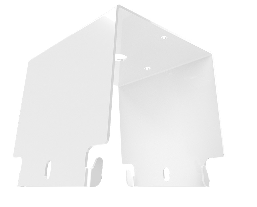 SMKRBAY17S High Bay Accessory Surface mount kit, For Use With RBAY17S, White