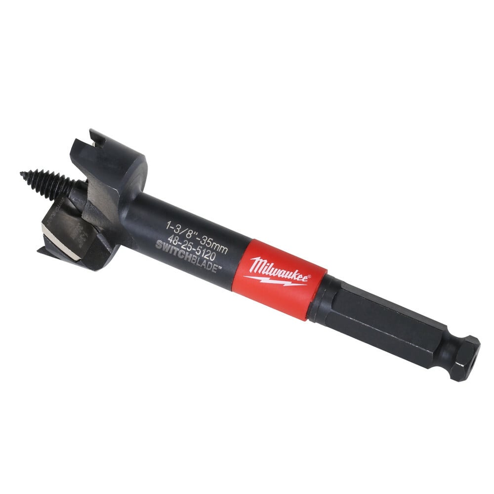 48-25-5120 SwitchBlade Self-Feed Bit, 1-3/8 in Dia, 5 in OAL, 7/16 in Shank
