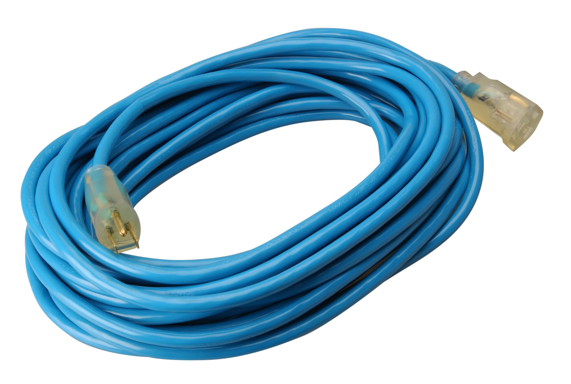 2569SW0006 Extension Cord, 15 A at 125 V AC, 100 ft L Cord, 3 Conductors
