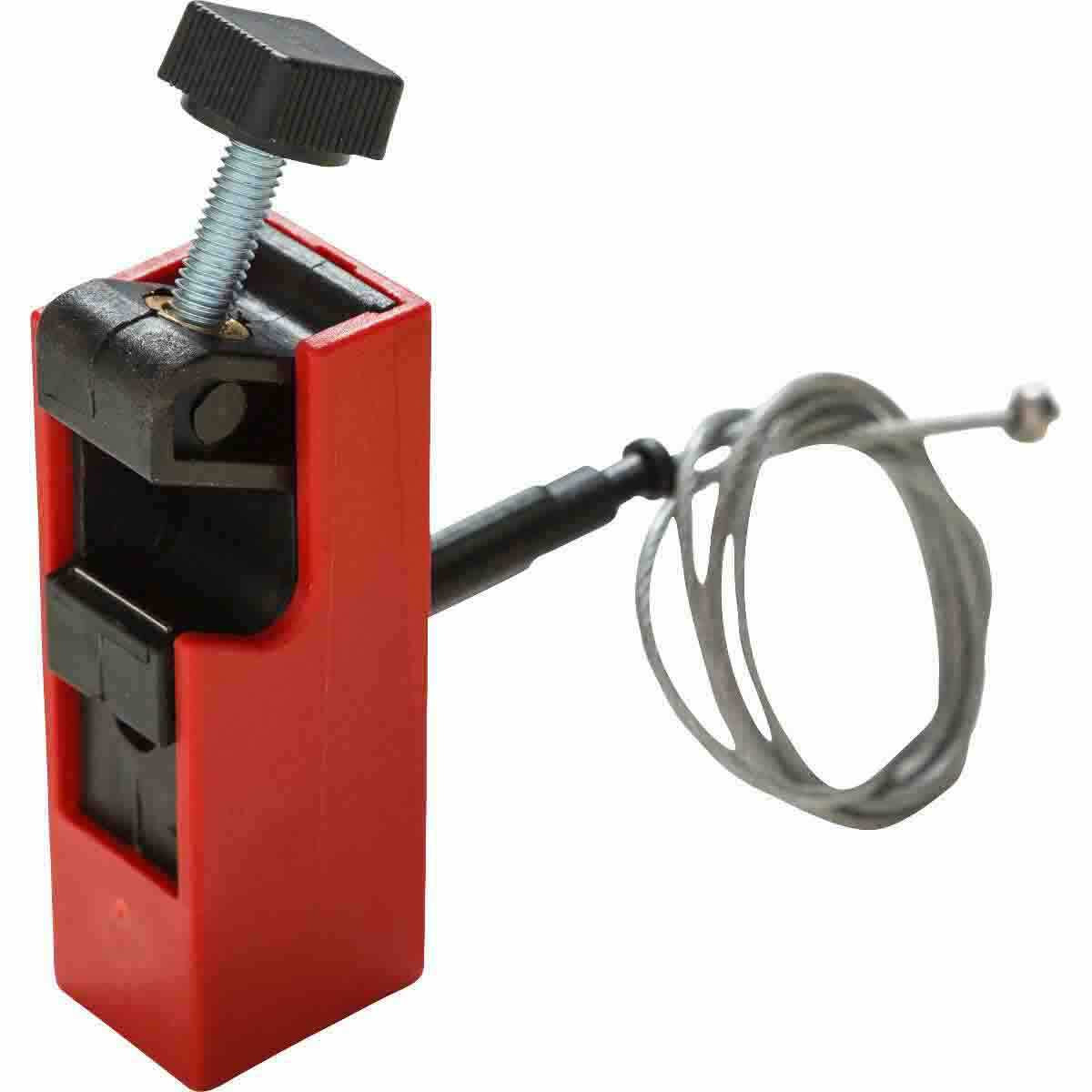51254 EZ Panel Loc 1-Pole Clamp-On Electrical Risk Circuit Breaker Switch Lockout Device, For Use With 120/277 V AC 1-Pole Circuit Breaker with No Hole in Switch Tongue, 9/32 in Dia Max Padlock Shackle