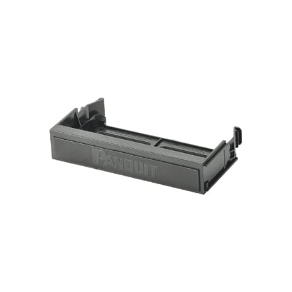 QuickNet Patch Panel Blank, Black